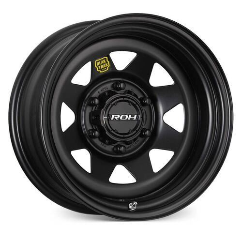 ROH Trak2 Black Wheels (17x7 +30) [Single Wheel]