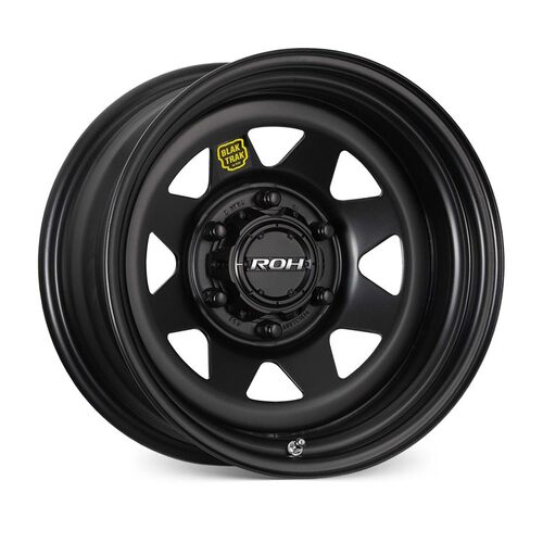 ROH Trak2 Black Wheels (17x8 +30) [Single Wheel]