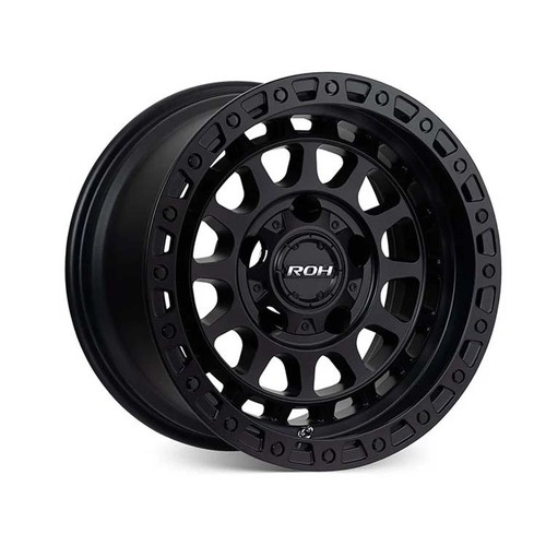 ROH Assault Matt Black Wheels (17x9 +40) [Single Wheel]