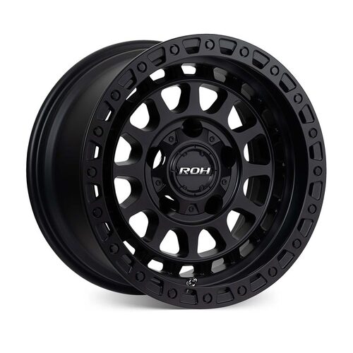 ROH Assault Matt Black Wheels (18x9 +25) [Single Wheel]