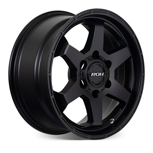 ROH Torque Matt Black Wheels (17x8 +30) [Single Wheel]