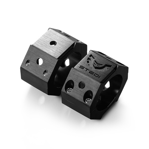 STEDI 75mm - 77mm Hex Bull Bar Tube Mounting Brackets